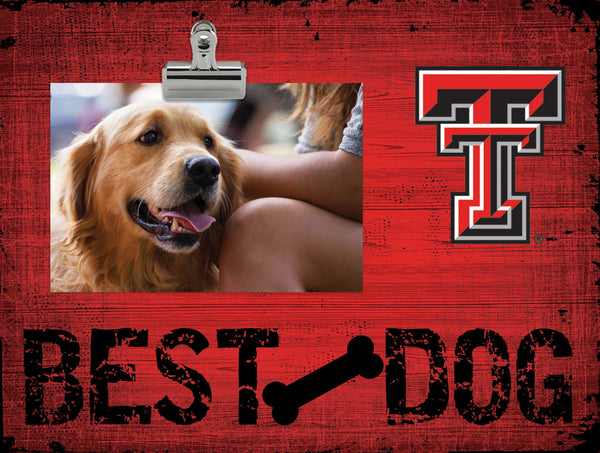 Texas Tech Red Raiders 0849-Best Dog Clip Frame