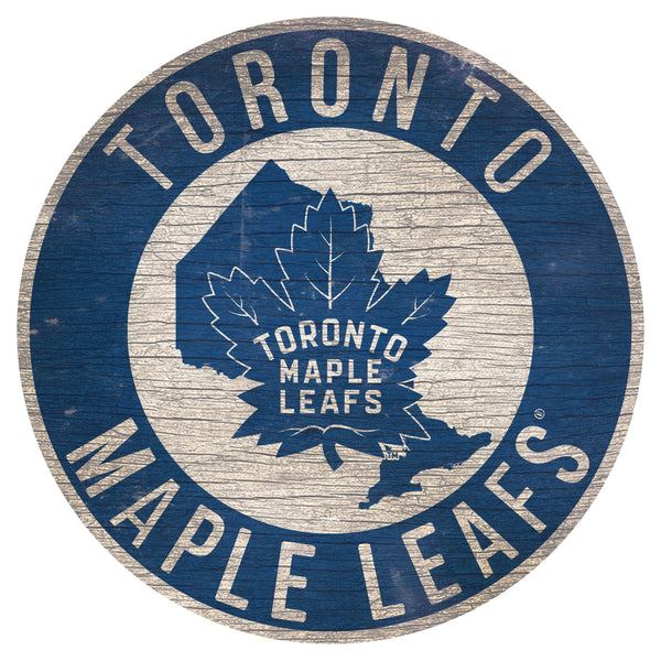 Toronto Maple Leafs 0866-12in Circle w/State