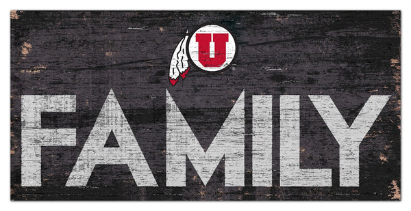 Utah Utes 0731-Family 6x12