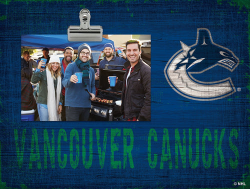 Vancouver Canucks 0850-Team Clip Frame