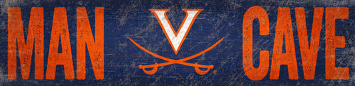 Virginia Cavaliers 0845-Man Cave 6x24