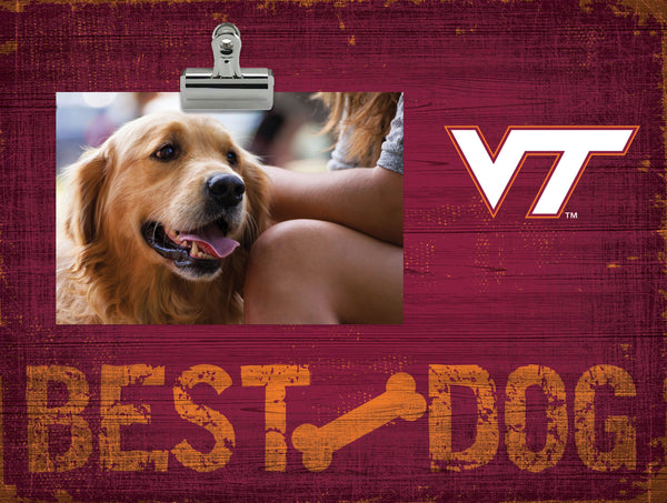 Virginia Tech Hokies 0849-Best Dog Clip Frame