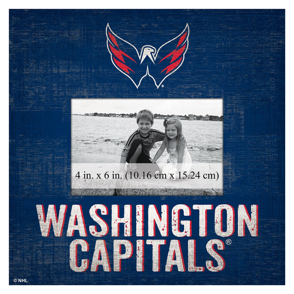 Washington Capitals 0739-Team Name 10x10 Frame