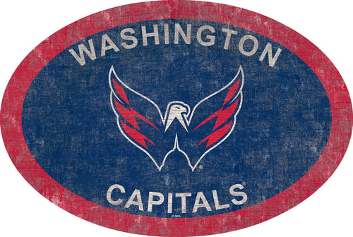 Washington Capitals 0805-46in Team Color Oval