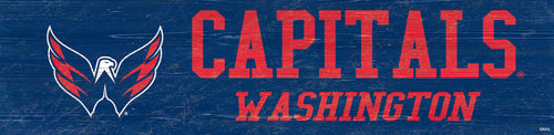 Washington Capitals 0846-Team Name 6x24