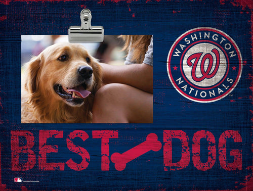 Washington Nationals 0849-Best Dog Clip Frame