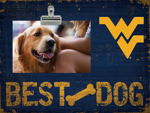 West Virginia Mountaineers 0849-Best Dog Clip Frame