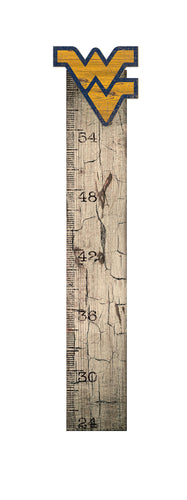 West Virginia Mountaineers 0871-Growth Chart 6x36