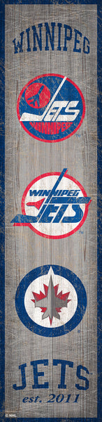 Winnipeg Jets 0787-Heritage Banner 6x24