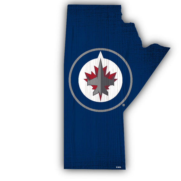 Winnipeg Jets 0838-12in Team Color State