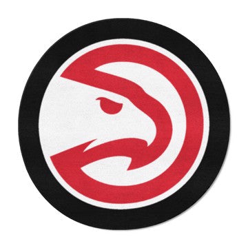 Wholesale-Atlanta Hawks Mascot Mat NBA Accent Rug - Approximately 36" x 36" SKU: 21331