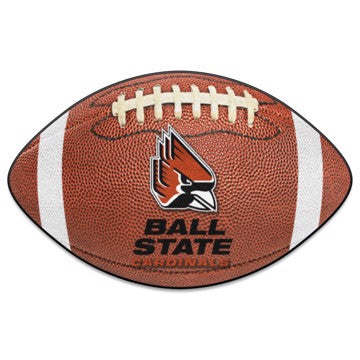 Wholesale-Ball State Cardinals Football Mat 20.5"x32.5" SKU: 4285