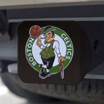 Wholesale-Boston Celtics Hitch Cover NBA Color Emblem on Black Hitch - 3.4" x 4" SKU: 22720