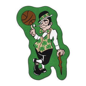 Wholesale-Boston Celtics Mascot Mat NBA Accent Rug - Approximately 25.8" x 36" SKU: 21332
