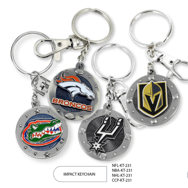 {{ Wholesale }} Bowling Green Falcons Impact Keychains 