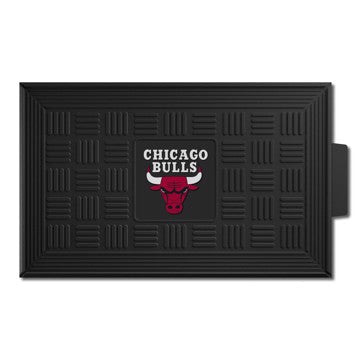 Wholesale-Chicago Bulls Medallion Door Mat NBA Outdoor Door Mat - 19.5" x 31" SKU: 11404