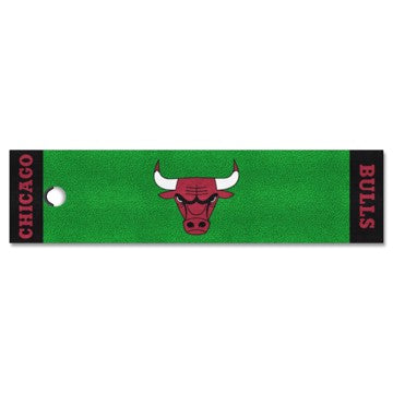 Wholesale-Chicago Bulls Putting Green Mat NBA 18" x 72" SKU: 9227