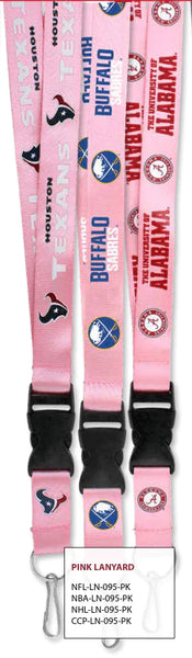 {{ Wholesale }} Cleveland Cavaliers Pink Lanyards 
