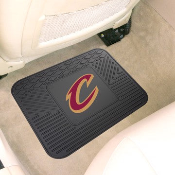 Wholesale-Cleveland Cavaliers Utility Mat NBA Back Seat Car Floor Mats - 1 Piece - 14" x 17" SKU: 10025