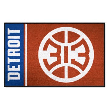 Wholesale-Detroit Pistons Starter Mat NBA Accent Rug - 19" x 30" SKU: 17910