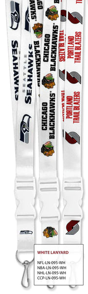 {{ Wholesale }} Detroit Red Wings White Lanyards 