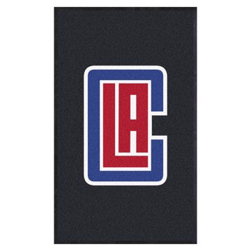 Wholesale-Los Angeles Clippers 3X5 High-Traffic Mat with Rubber Backing NBA Commercial Mat - Portrait Orientation - Indoor - 33.5" x 57" SKU: 9920