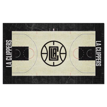 Wholesale-Los Angeles Clippers 6X10 Plush NBA Plush Area Rug - 70" x 117" SKU: 34441
