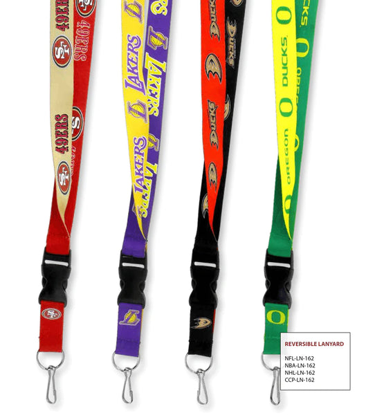 {{ Wholesale }} Los Angeles Clippers Reversible Lanyards 