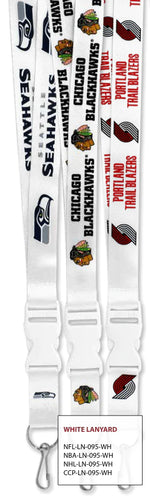 {{ Wholesale }} Los Angeles Clippers White Lanyards 