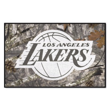 Wholesale-Los Angeles Lakers Starter Mat - Camo NBA Accent Rug - 19" x 30" SKU: 34392