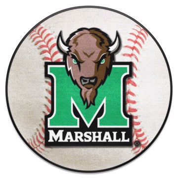 Wholesale-Marshall Thundering Herd Baseball Mat 27" diameter SKU: 3913