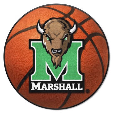 Wholesale-Marshall Thundering Herd Basketball Mat 27" diameter SKU: 3909