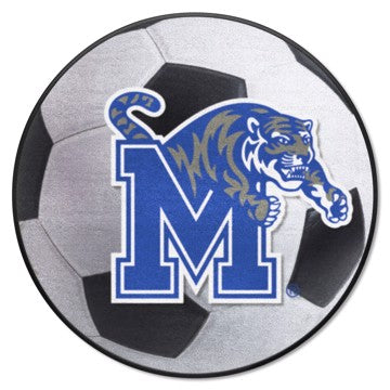 Wholesale-Memphis Tigers Soccer Ball Mat 27" diameter SKU: 1446