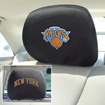 Wholesale-New York Knicks Headrest Cover Set NBA Universal Fit - 10" x 13" SKU: 14775