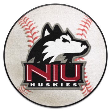 Wholesale-Northern Illinois Huskies Baseball Mat 27" diameter SKU: 148