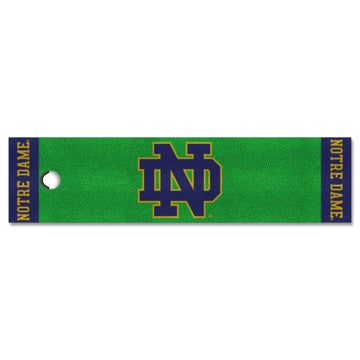 Wholesale-Notre Dame Fighting Irish Putting Green Mat 1.5ft. x 6ft. SKU: 22927