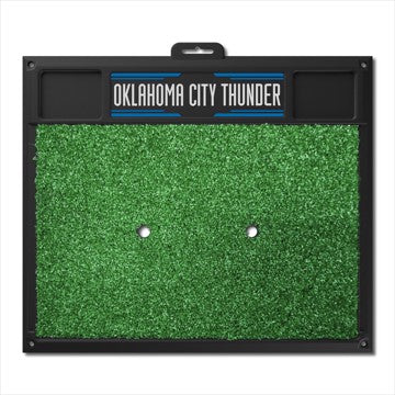 Wholesale-Oklahoma City Thunder Golf Hitting Mat NBA 20" x 17" SKU: 15449