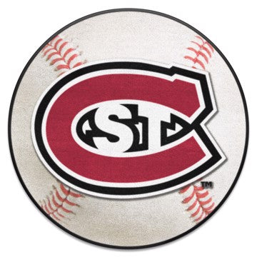 Wholesale-St. Cloud State Huskies Baseball Mat 27" diameter SKU: 2280