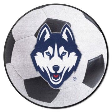 Wholesale-UConn Huskies Soccer Ball Mat 27" diameter SKU: 4402