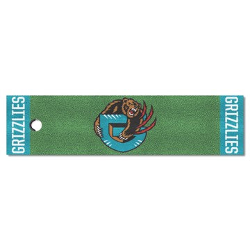 Wholesale-Vancouver Grizzlies Putting Green Mat - Retro Collection NBA 18" x 72" SKU: 35429