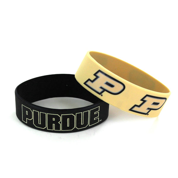 Wholesale PURDUE WIDE BRACELETS (2 PACK) CCP-BC-207-24