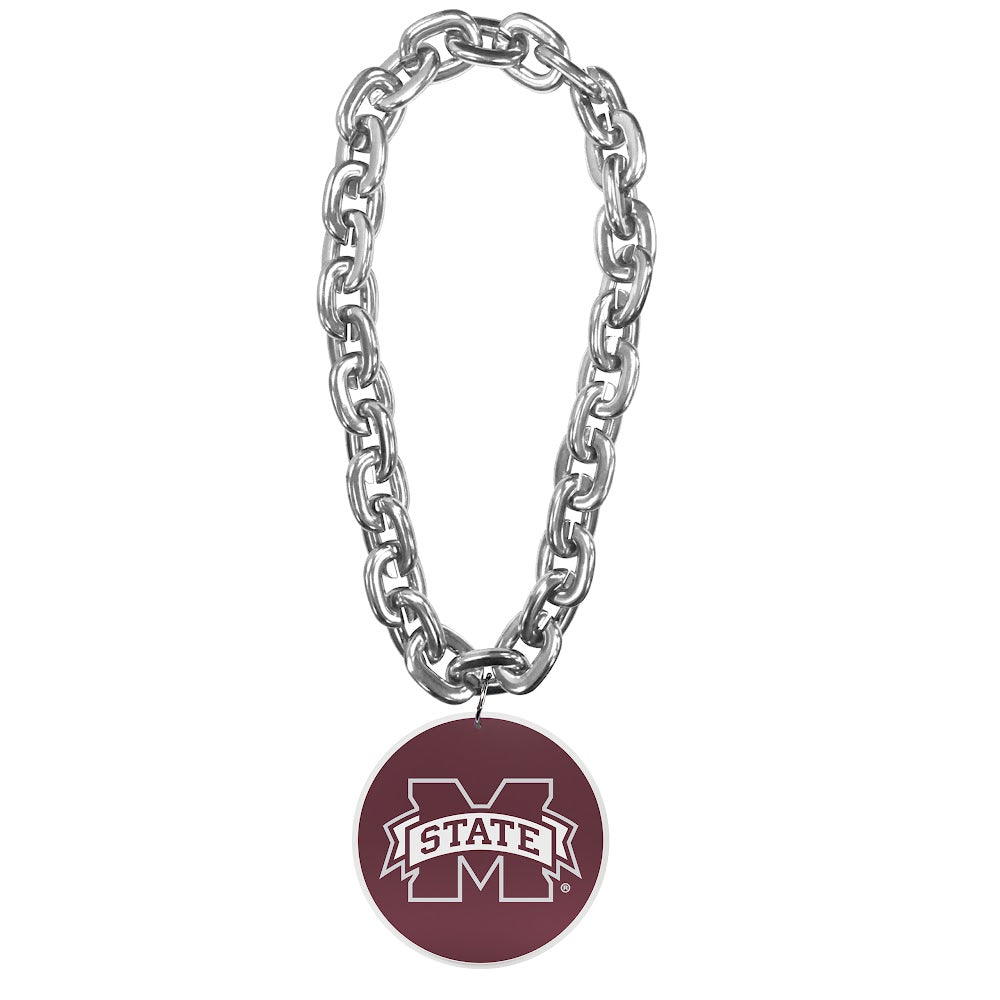 Wholesale MISSISSIPPI STATE (SILVER) FAN CHAIN (PT) CCP-FF-590-59-SV