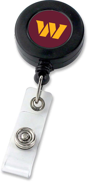 Wholesale WASHINGTON COMMANDERS (BLACK) BADGE REEL (NE) NFL-BH-862-37