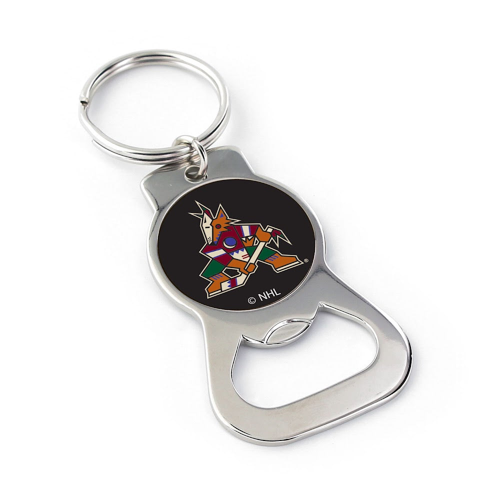 Wholesale COYOTES BOTTLE OPENER KEYCHAIN PRIM. LOGO NHL-BK-702-27