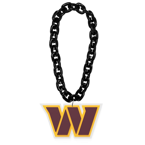 Wholesale WASHINGTON COMMANDERS (BLACK) FAN CHAIN NFL-FF-590-37-BK