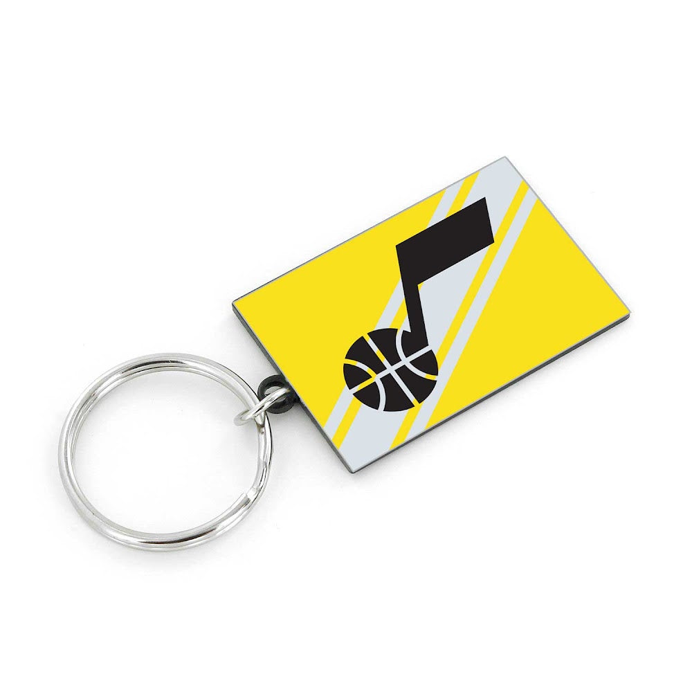 Wholesale JAZZ STRIPED KEYCHAIN NBA-KT-1189-21