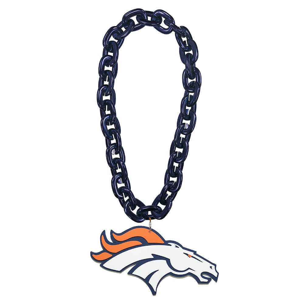 Wholesale DENVER BRONCOS (NAVY) FAN CHAIN NFL-FF-590-04-NV