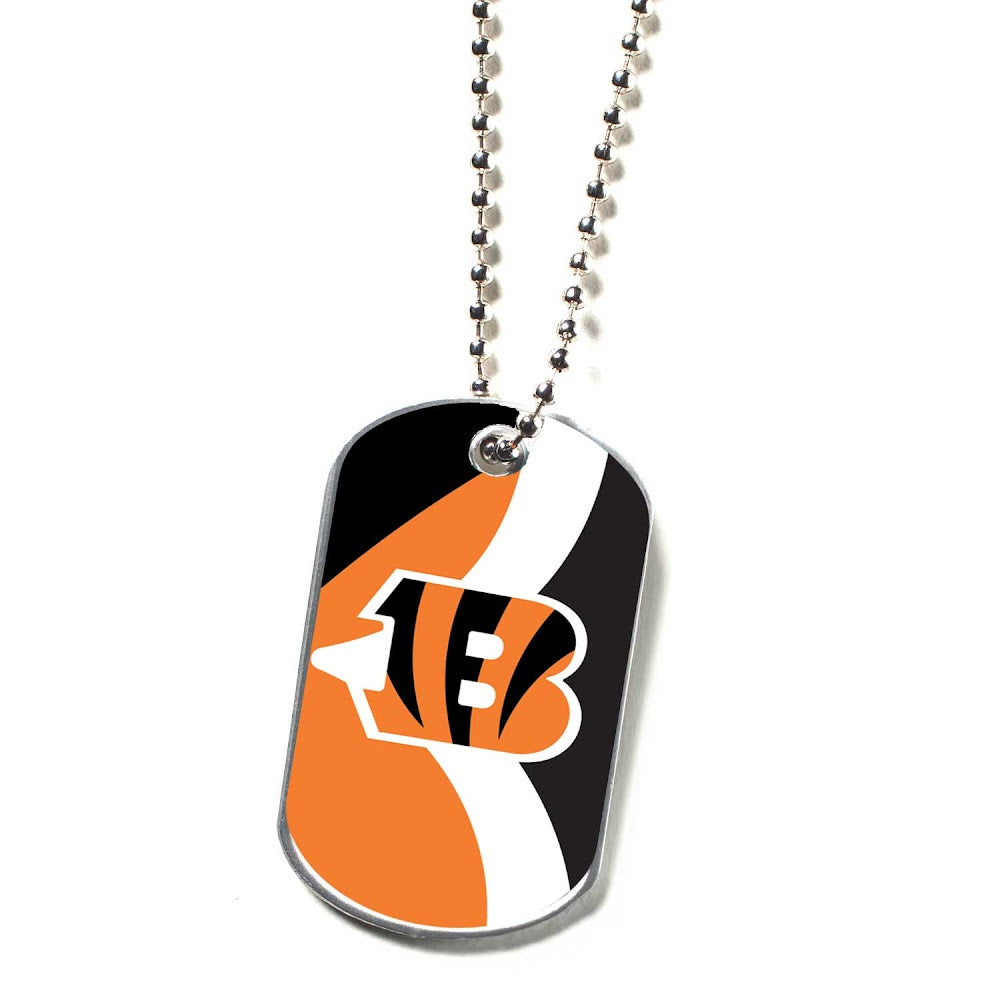 Wholesale CINCINNATI BENGALS DYNAMIC DOG TAG NFL-DT-907-02