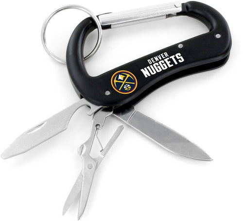 Wholesale NUGGETS CARABINER MULTI TOOL KEYCHAIN (SP) NBA-KT-1000-17