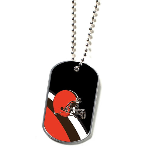 Wholesale CLEVELAND BROWNS DYNAMIC DOG TAG NFL-DT-907-03